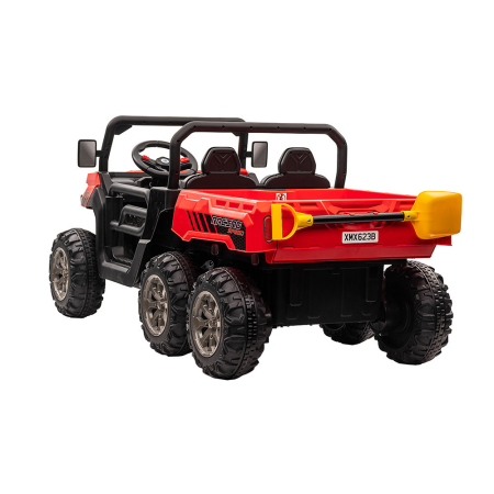 Leziter Camion electric cu platformă roșie [5]