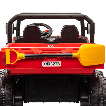 Leziter Camion electric cu platformă roșie [9]