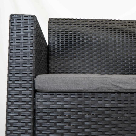 Leziter Canapea de grădină Nero cu 3 locuri [7]