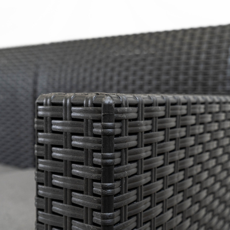 Leziter Canapea de grădină Nero cu 3 locuri [4]