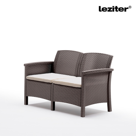 Leziter Canapea de grădină Venus cu 2 locuri [3]