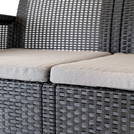 Leziter Canapea de grădină Venus cu 3 locuri [8]