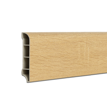 Pardoseli și placări pereți - Leziter Cant de podea din vinil SPC stejar Kalahari 2400x60x12 mm