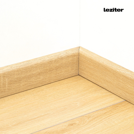 Leziter Cant de podea din vinil SPC stejar Monte Carlo 2400x60x12 mm [3]