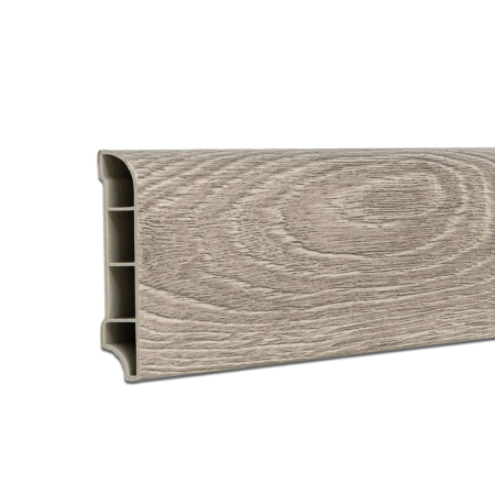 Construcții - Leziter Cant de podea din vinil SPC stejar Tanami 2400x60x12 mm