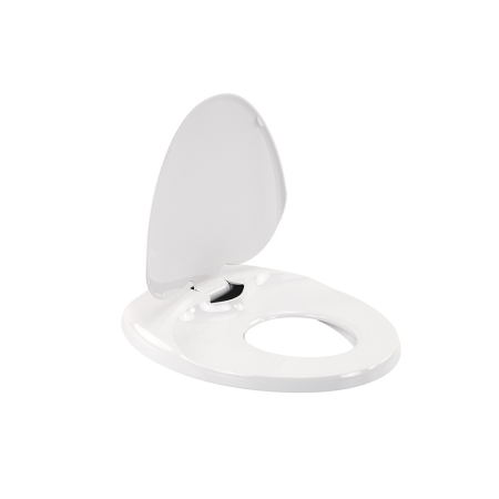 Leziter Rion Soft Close 2-in-1 scaun WC cu reductor plastic alb [1]
