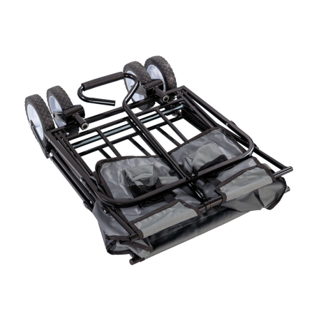 Leziter Cărucior de plajă pliabil de grădină gri [3]