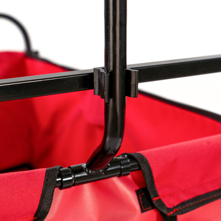 Leziter Cărucior de plajă pliabil de grădină roșu [4]