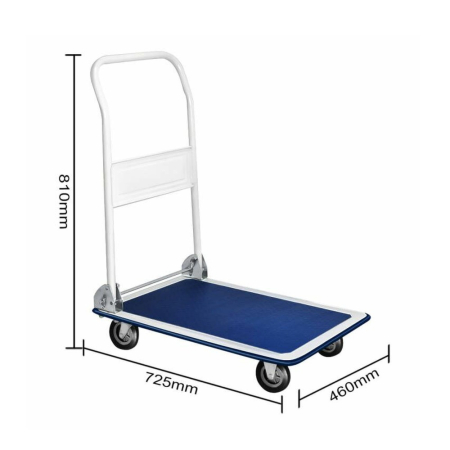 Leziter Cărucior manual pentru depozit de livrare 150 kg [2]