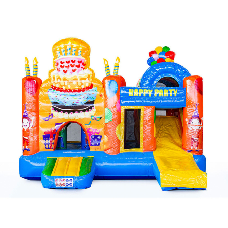 Jocuri exterior - Leziter Castel gonflabil Happy Party 5,2x4,8x4m