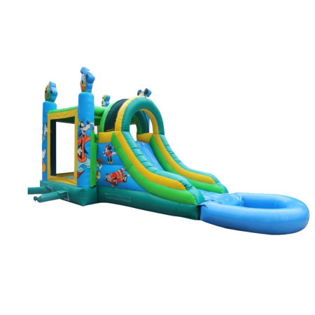 Produse temporar indisponibile - Leziter Castel gonflabil Mickey Mouse 9x4,5x4m