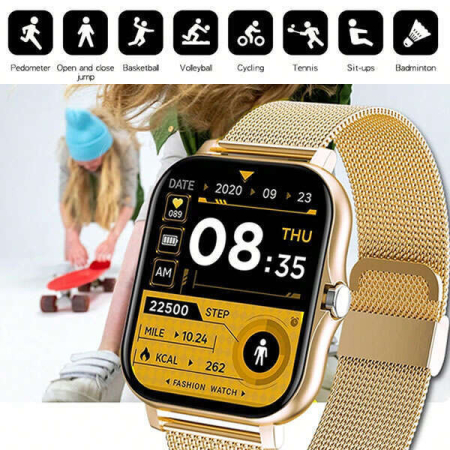 Leziter Ceas inteligent în stil de lux Goldson [3]