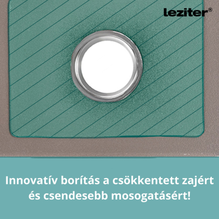 Leziter Chiuvetă Avena IV din oțel inoxidabil [5]