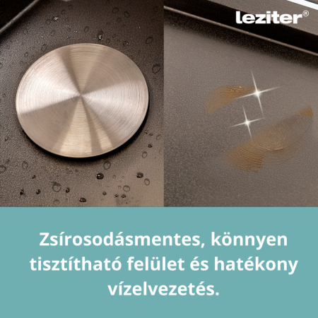 Leziter Chiuvetă din oțel inoxidabil Daisy [4]