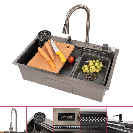 Produse temporar indisponibile - Leziter Chiuvetă din oțel inoxidabil Rose II