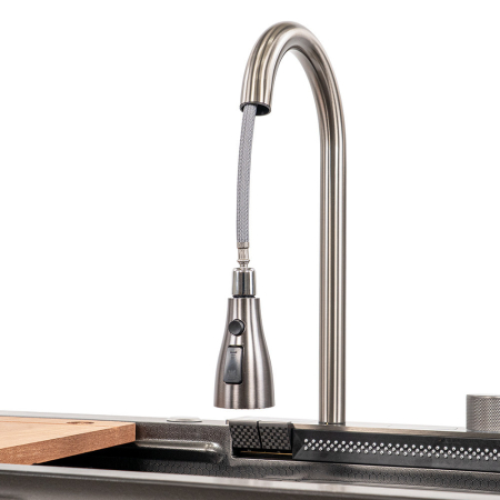 Leziter Chiuvetă din oțel inoxidabil Rose II [7]