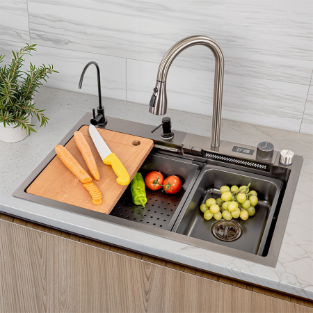 Leziter Chiuvetă din oțel inoxidabil Rose III [1]