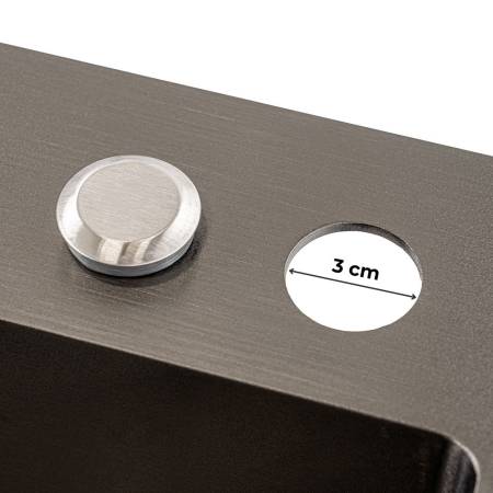 Leziter Chiuvetă Meria din oțel inoxidabil [7]