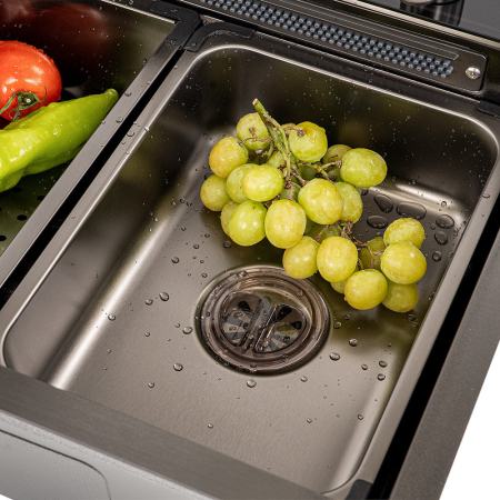 Leziter Chiuvetă multifuncțională Calandria din oțel inoxidabil [6]