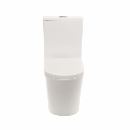 Leziter Combinație de toaletă Paulo fără ramă, cu evacuare inferioară/posterioară și capac cu închidere silențioasă [4]