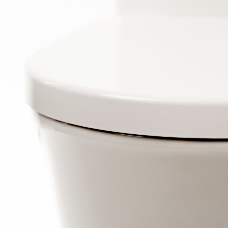 Leziter Combinație de toaletă Paulo fără ramă, cu evacuare inferioară/posterioară și capac cu închidere silențioasă [6]
