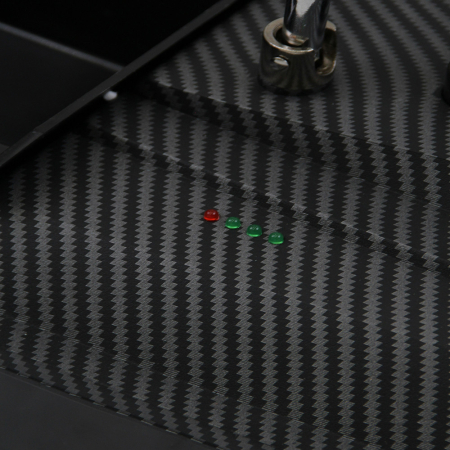 Leziter Compartiment dublu pentru hrănire cu ejector lateral pentru barcă, carbon [7]