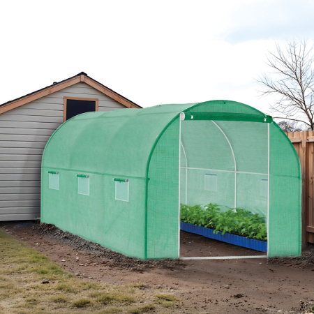 Leziter Cort din folie 200x200x300 cm, cadru din folie [2]