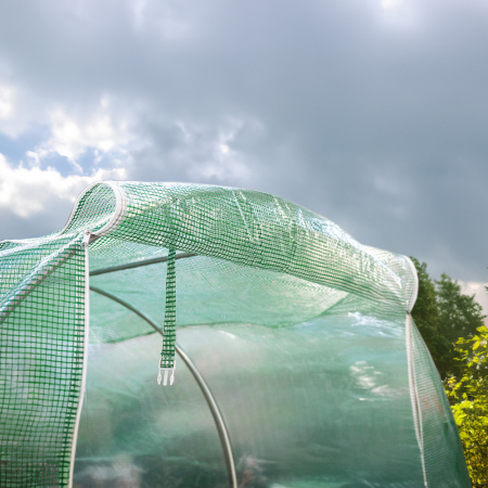 Leziter Cort din folie 200x250x400 cm cu cadru din folie ranforsată [8]