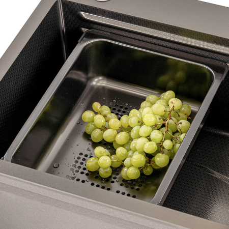 Leziter Coș pentru tava de scurgere pentru tava chiuvetei [2]