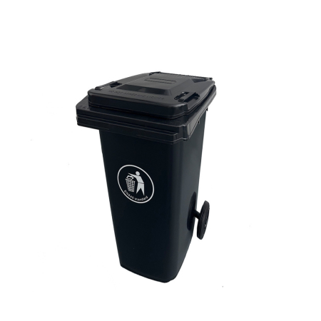 Coș gunoi - Leziter Coș de gunoi 120L negru