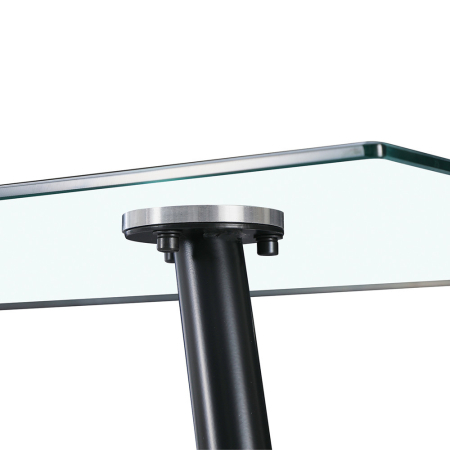 Leziter Cruz 4+1 set de sufragerie negru [7]