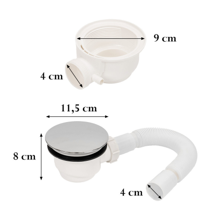 Leziter D-01 Sifon 90 mm [7]