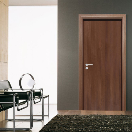 Leziter Decor foaie de ușă primo nuc 100 dreapta BB blocare [3]