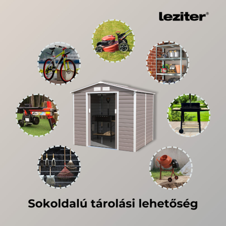 Leziter Depozit pentru unelte de grădină Arizona 213x195 cm [3]