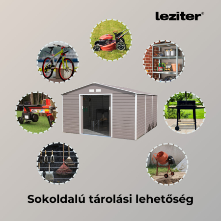 Leziter Depozit pentru unelte de grădină Oklahoma 341x386 cm [3]