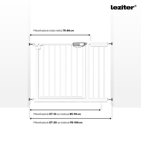 Leziter Distanțiere grilă de siguranță 10 cm [3]