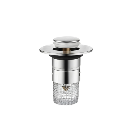 Lavoar - Leziter Dop de scurgere cu filtru din oțel inoxidabil 60 mm