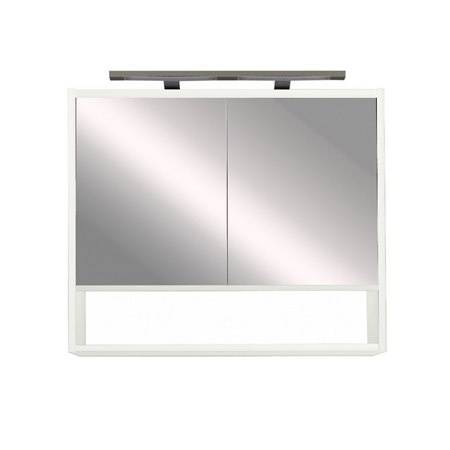 Leziter Dulap cu oglindă Luna 80, alb, superior [1]