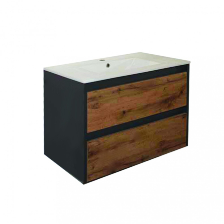 Mobilier baie - Leziter Dulap de bază Porto 80 cu lavoar