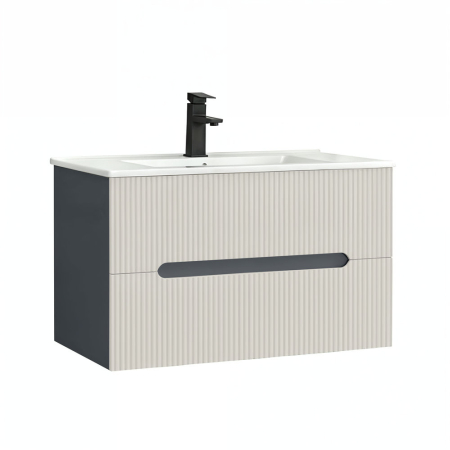 Masca chiuveta baie - Leziter Dulap de bază Trent 80 cu chiuvetă