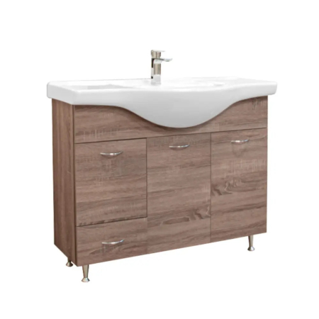 Outlet - Leziter Dulap de bază Vanessa 105 Gri Sonoma Stejar