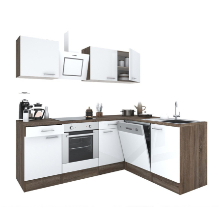 Leziter Dulap de bucătărie de colț Yorki 220 cu cuptor de jos [0]