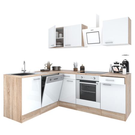 Leziter Dulap de bucătărie de colț Yorki 220 cu cuptor de jos [1]