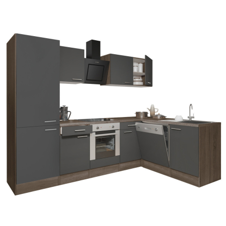 Bucătărie - Leziter Dulap de bucătărie de colț Yorki 280 cu cuptor inferior și rafturi