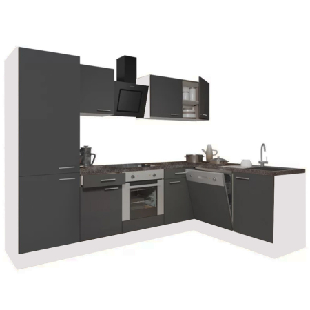 Mobilier bucătărie - Leziter Dulap de bucătărie de colț Yorki 280 cu cuptor inferior și rafturi