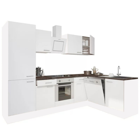 Mobilier bucătărie - Leziter Dulap de bucătărie de colț Yorki 280 cu cuptor inferior și rafturi