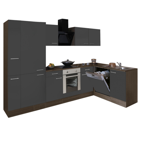 Bucătărie - Leziter Dulap de bucătărie de colț Yorki 310 cu cuptor inferior și rafturi