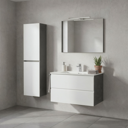 Leziter Dulap de perete Vario Forte 35 antracit-alb [1]