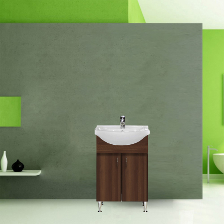 Leziter Dulap inferior Bianca Plus 55 cu lavoar [2]