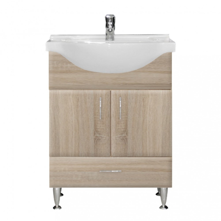 Mască lavoar - Leziter Dulap inferior Bianca Plus 65 cu lavoar